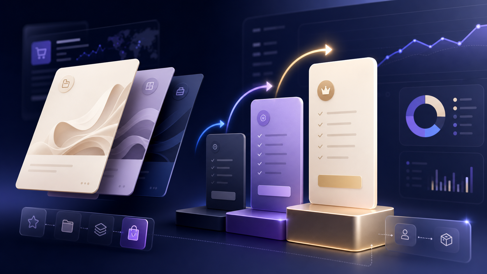 Summary graphic for How to Price a Template Bundle for Better Upsells in 2026 showing a practical path from feeder traffic to a monetization-ready next step.